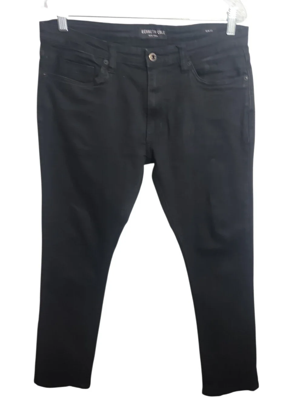 Kenneth Cole New York men’s black slim fit jeans size 32x30  stretch casual